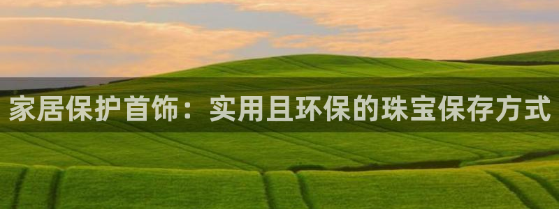 开丰娱乐寸六七五一38：家居保护首饰：实用且环保的珠宝保存方式
