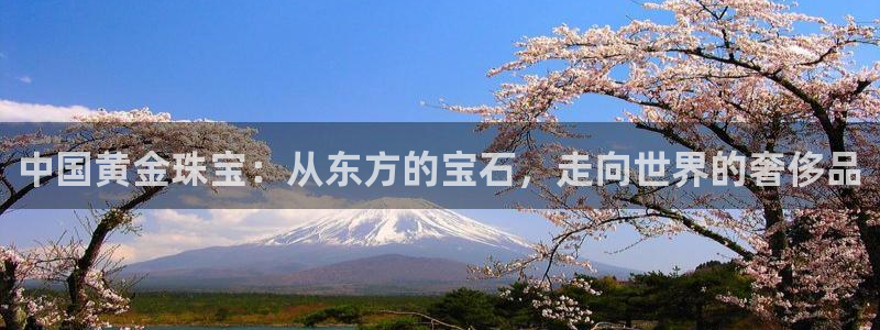 开丰娱乐左：中国黄金珠宝：从东方的宝石，走向世界的奢侈品