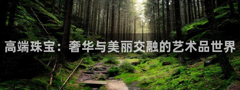 开丰娱乐登录地址入口：高端珠宝：奢华与美丽交融的艺术品世界