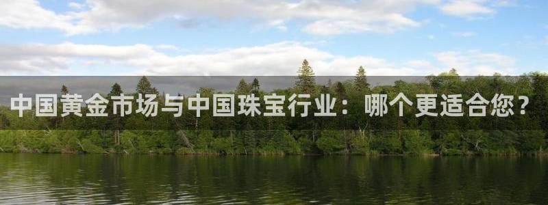 开丰娱乐平台登录：中国黄金市场与中国珠宝行业：哪个更适合您？