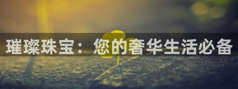 开丰娱乐官网登录网址：璀璨珠宝：您的奢华生活必备