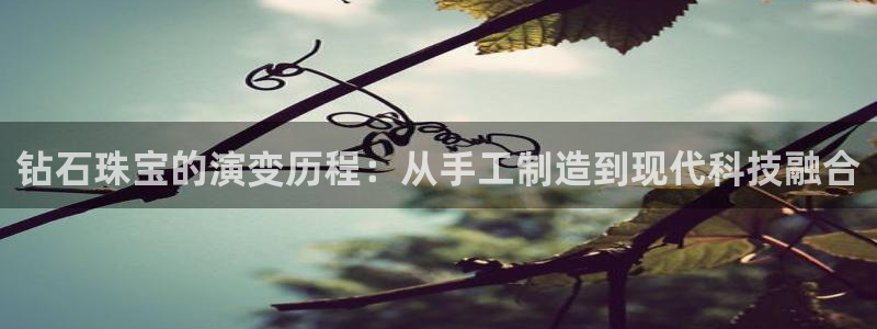 开丰娱乐手机app：钻石珠宝的演变历程：从手工制造到现代科技融合