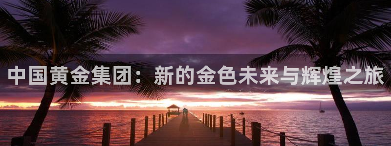 开丰娱乐登入地址在哪儿：中国黄金集团：新的金色未来与辉煌之旅