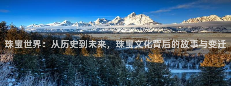 开丰娱乐平台登录：珠宝世界：从历史到未来，珠宝文化背后的故事与变迁