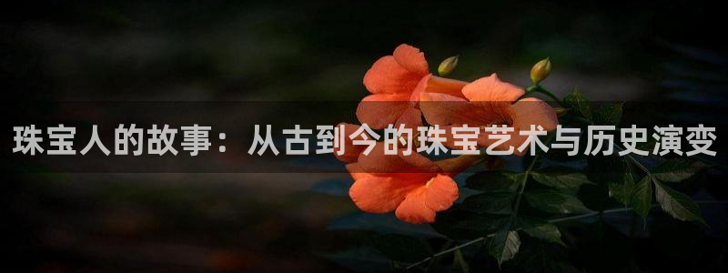 开丰娱乐登入地址是什么：珠宝人的故事：从古到今的珠宝艺术与历史演变