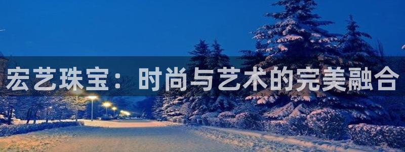 开丰娱乐科技：宏艺珠宝：时尚与艺术的完美融合